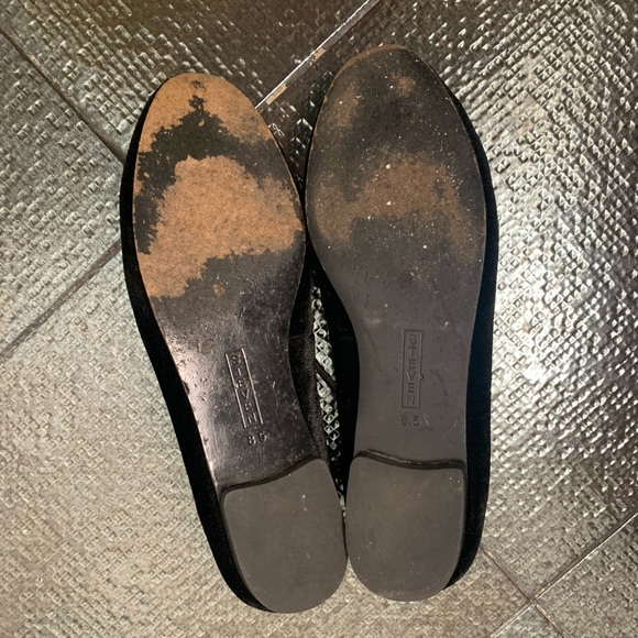 Ladies velvet Steve Madden loafers - Picture 4 of 4